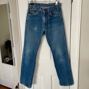 Vintage 80’s Levi's 40509 0215 Orange Tab Jeans USA 32x32